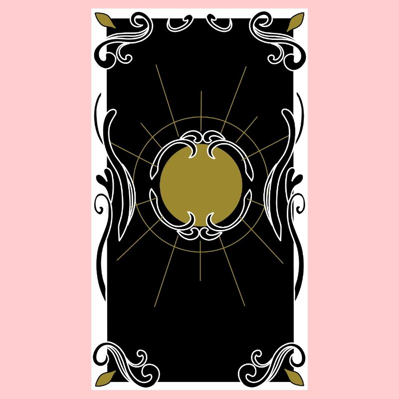 Dos de carte de tarot