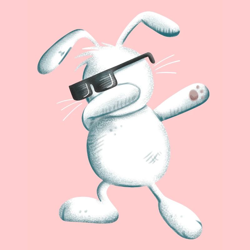 Dab Dance Bunny I Dabbing I Cadeau de Pâques