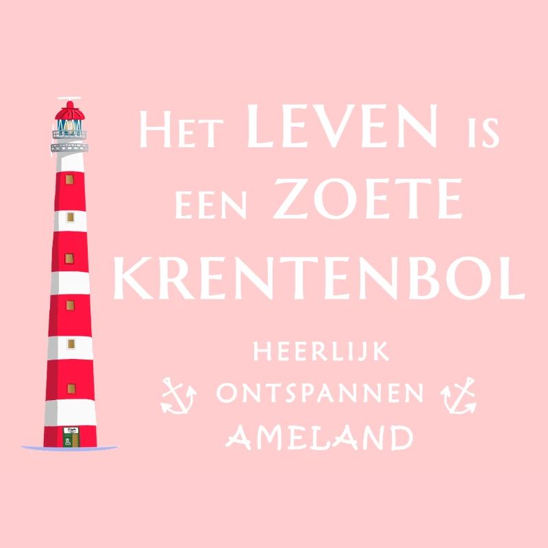 Ameland, Netherlands Lighthouse Hand Drawing