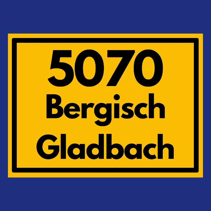 OLD POSTCODE POSTCODE RETRO 5070 BERGISCHGLADBACH