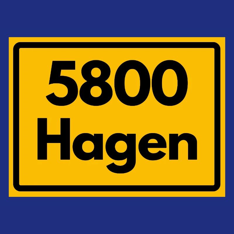 ANCIEN CODE POSTAL RETRO 5800 HAGEN