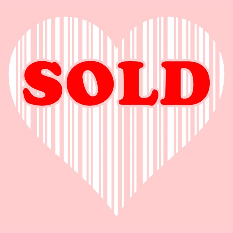 Coeur Barcode Love – Vendu Code Barcode Cadeau