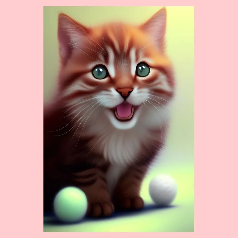 Petit bébé chat mignon