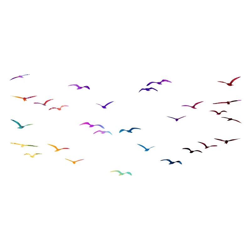 Bunte Vögel