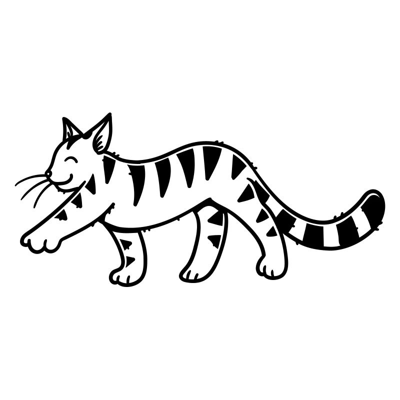 Chaton de dessin animé