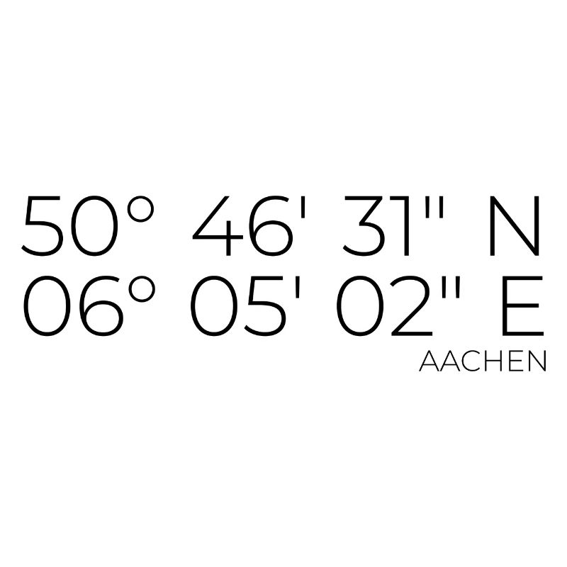 coordinates Aachen