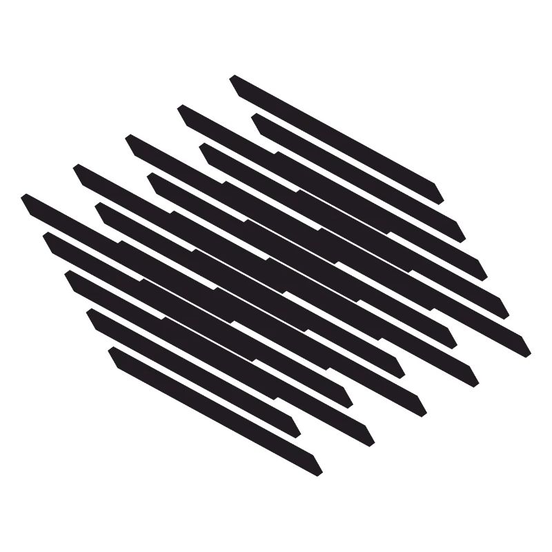 Diagonal Scribble Monochrome Pattern