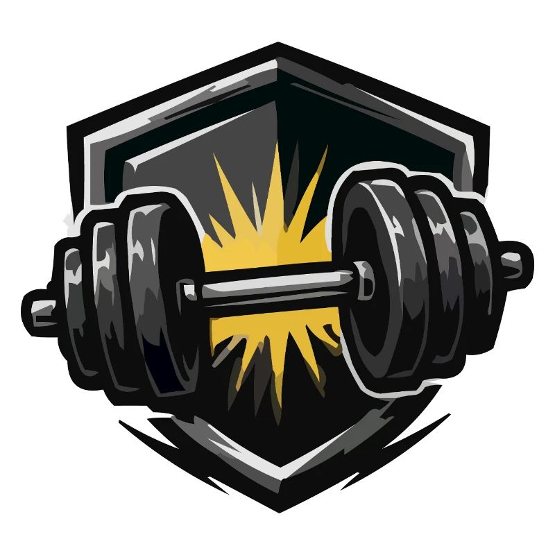 Strength Shield Dumbbell Burst