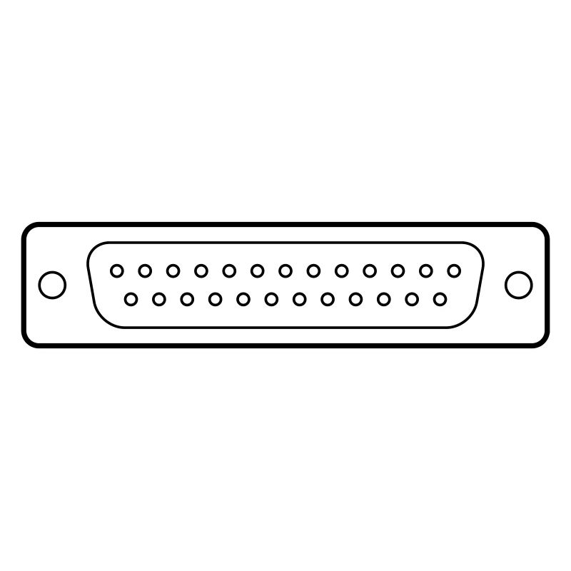 DB 25 Connector Parallel, Printer