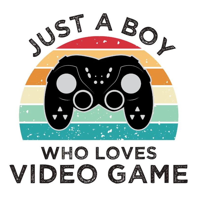 Nur ein Junge, der Videospiele liebt