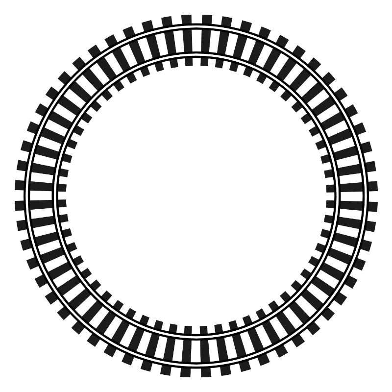 Model Railway Frame Rail Network
