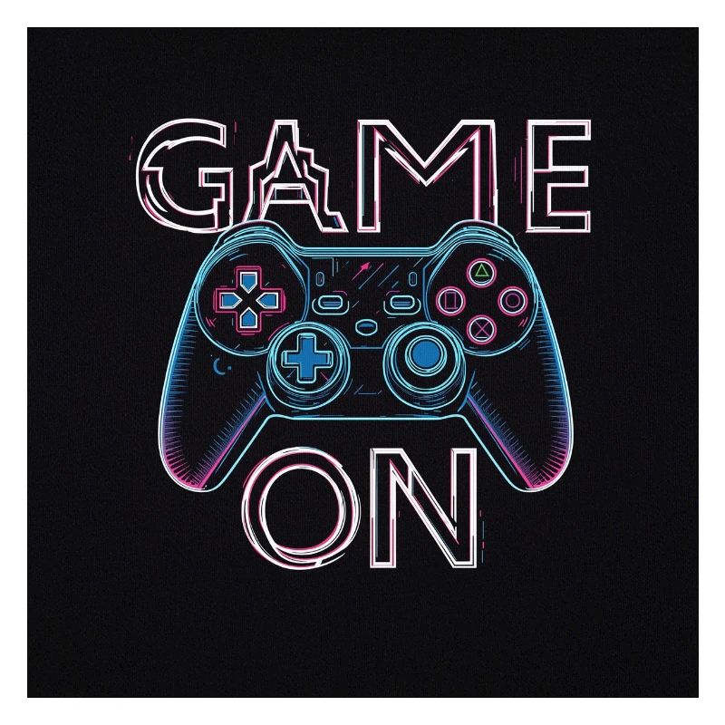 Neon Gaming Controller Design