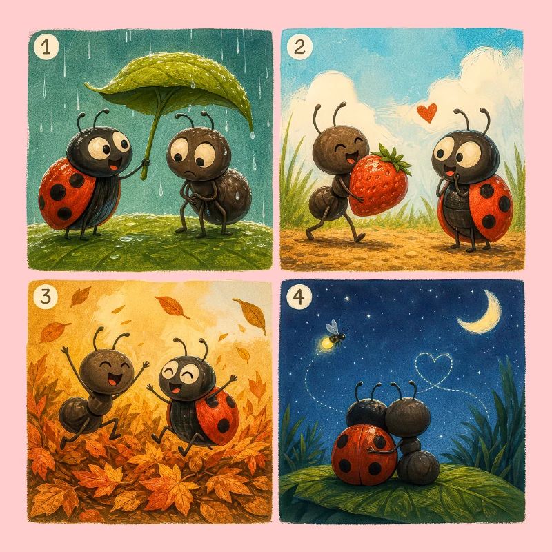 Ladybug und Ant: Ein süßer erster Moment