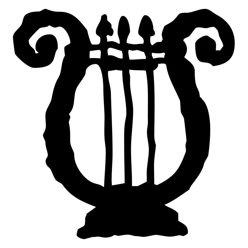 lyre, lyre, luth | vectorgraphique = Changez de couleur !
