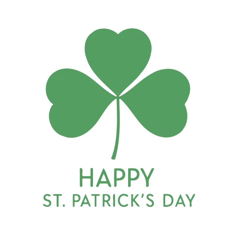 Trèfle Vert Saint Patrick