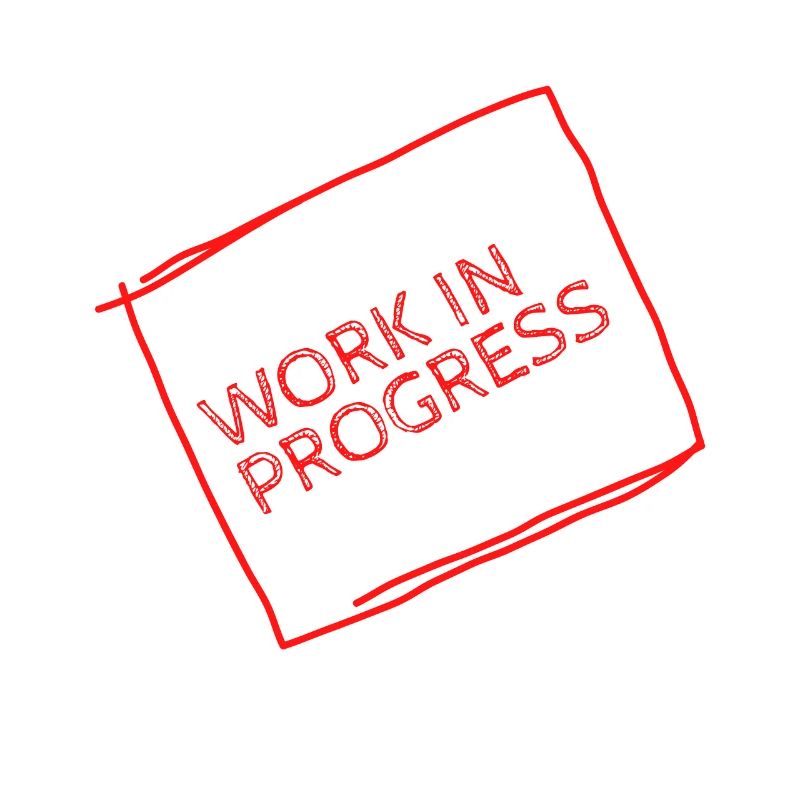 work in progress - Funny Gift Idea for Students