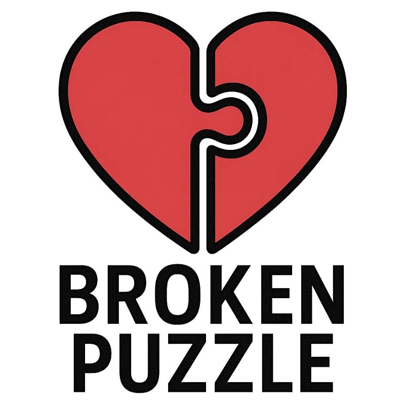 Conception de coeur perplexe