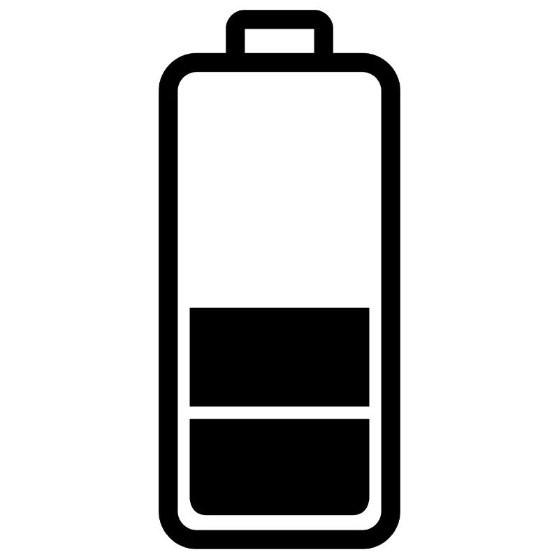 schwache Batterie