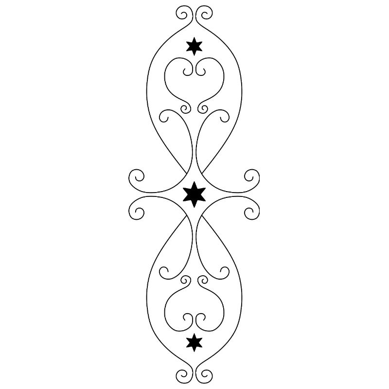 Symmetrical Star Pattern