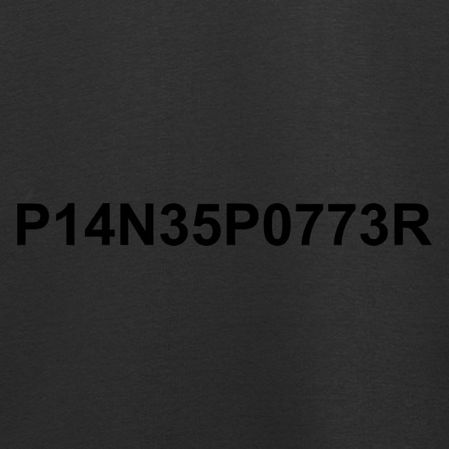 Planespotter 1337 LEET (black-arial)