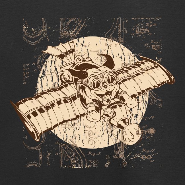 Pug steampunk