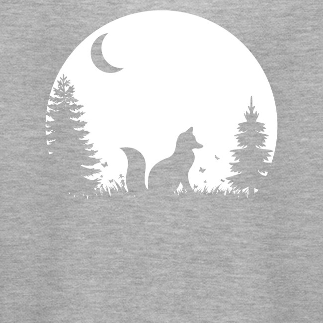 Fuchs Wald Mond Wildnis Natur Geschenk
