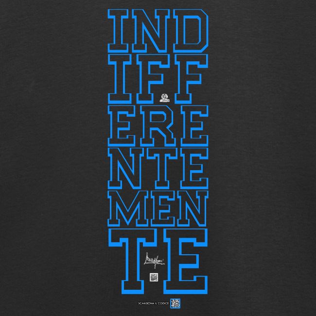 Indifferentemente (blu)