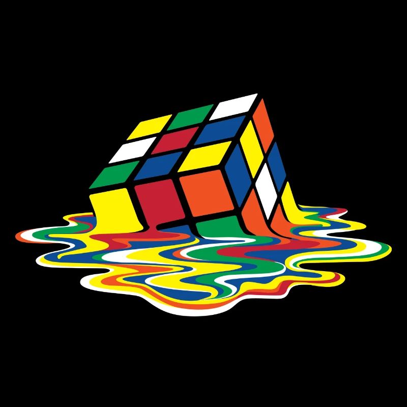 Rubik's Cube Melting Cube