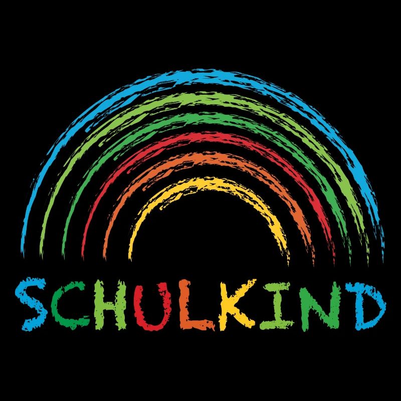 Schulkind Regenbogen Geschenk Einschulung