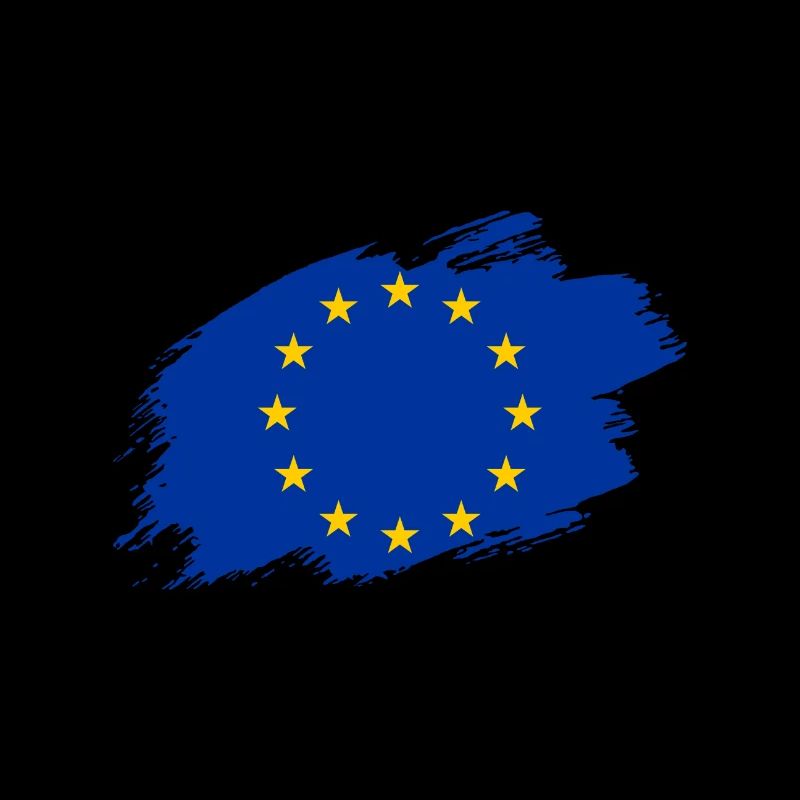 Drapeau du drapeau de l'Europe