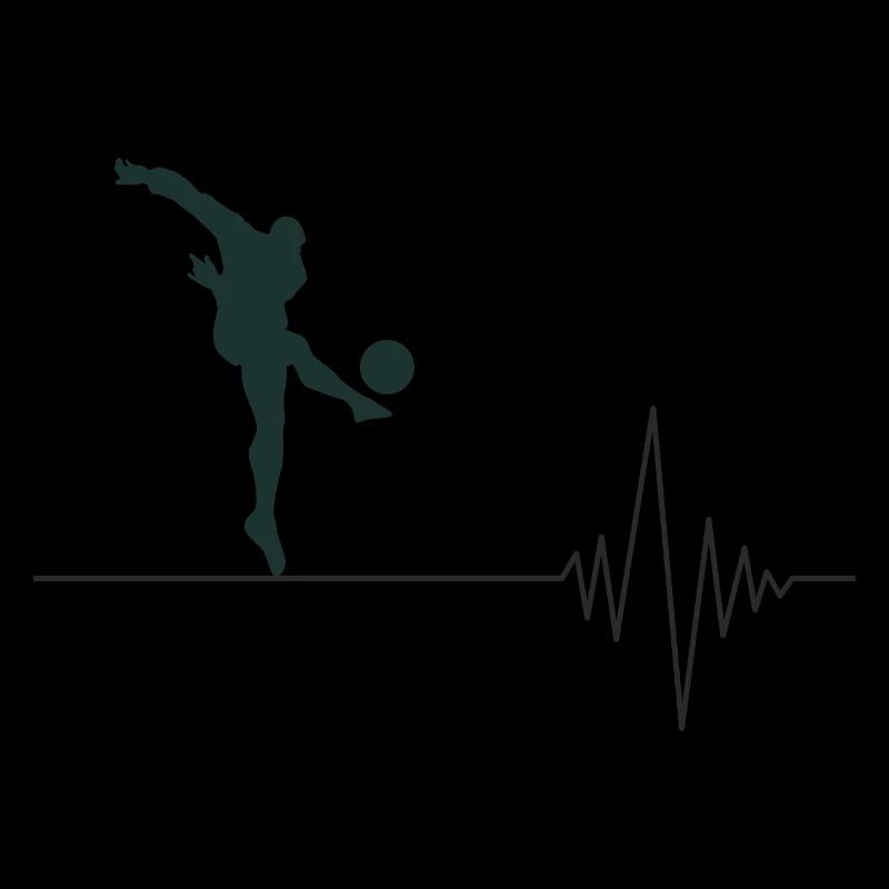 Fußball Herzschlag