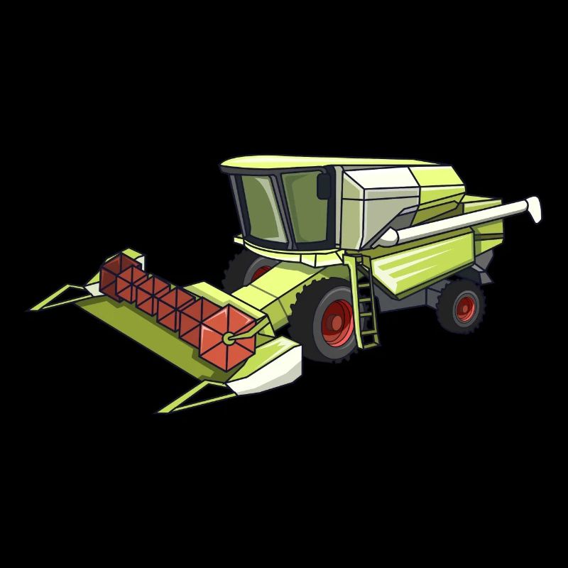 Moissonneuse-batteuse Agricole Ferme