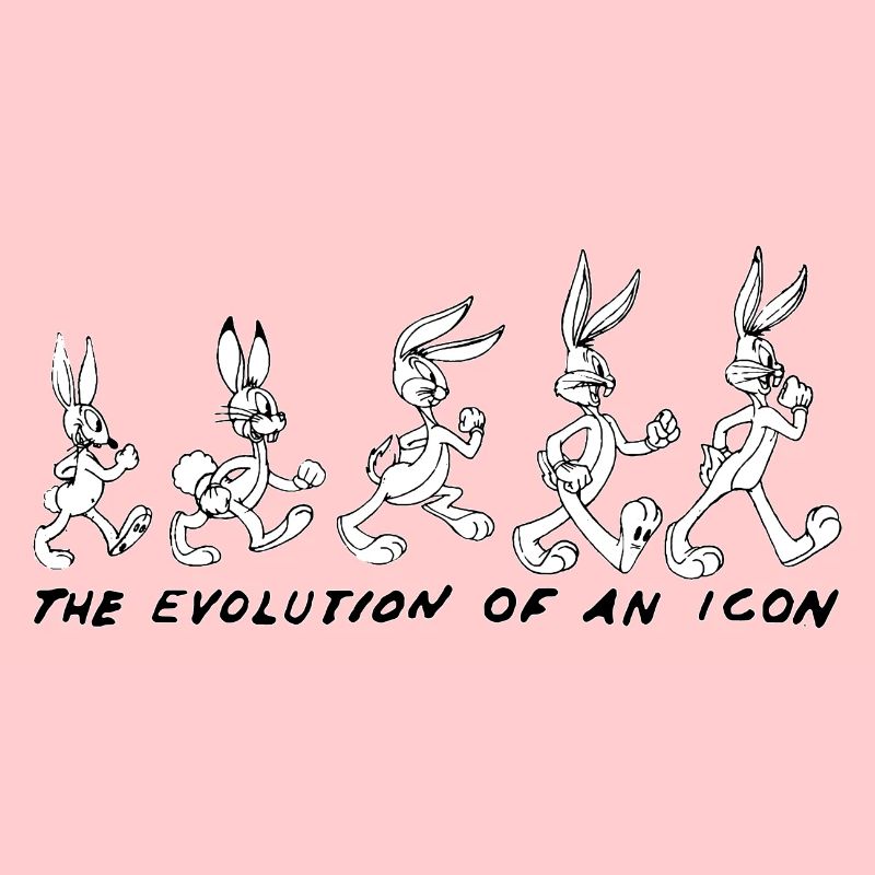 Looney Tunes Bugs Bunny Evolution