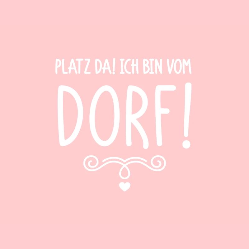 Platz da ich bin vom Dorf