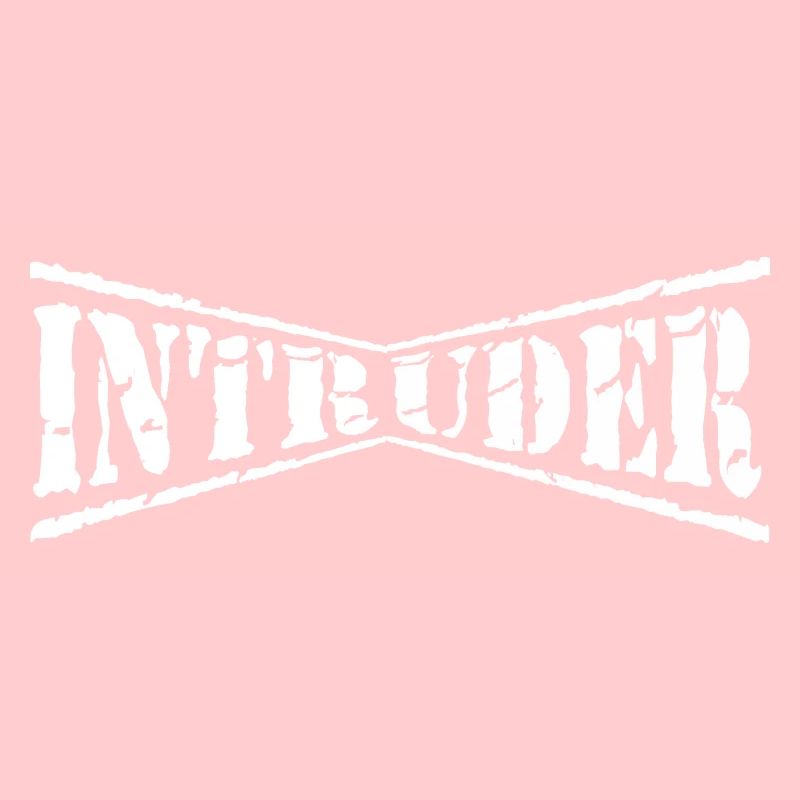 intrus hacker intrus clan sticker ordinateur