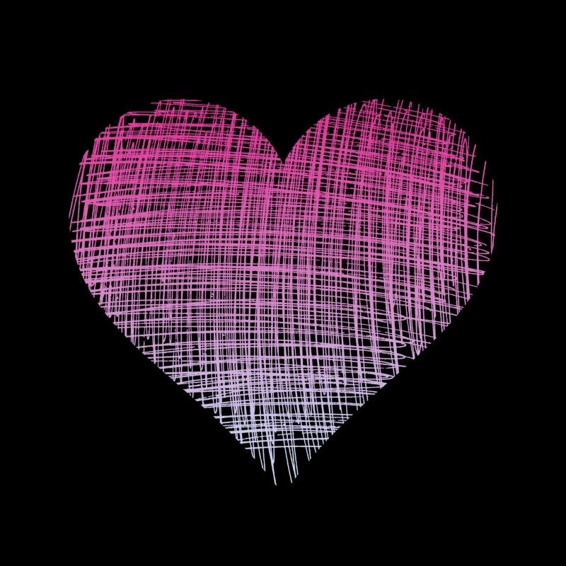 pink heart pinkes Herz