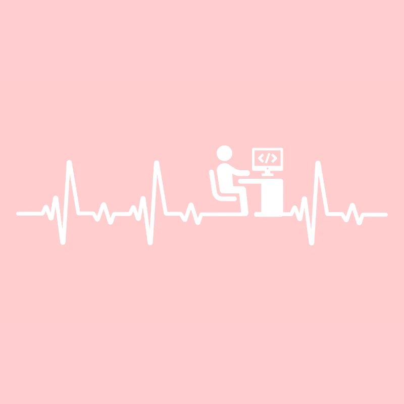 Programmeur Heartbeat Code Computer Scientist