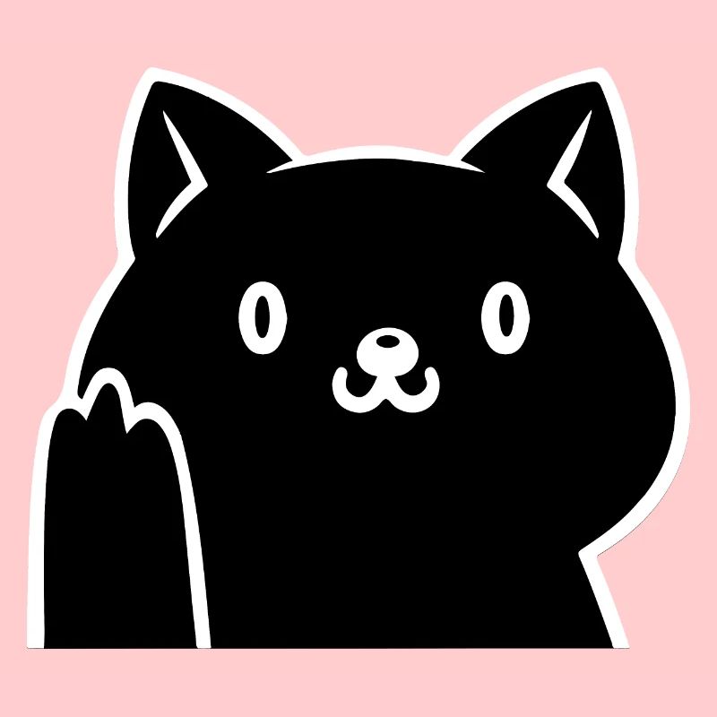 Chat noir adorable