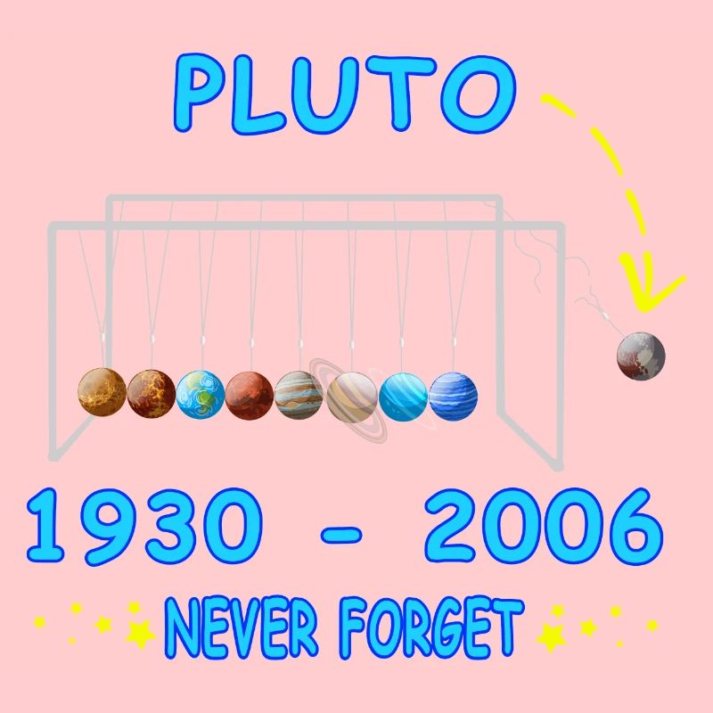 Never Forget Pluto Lustiges Planet Pluto