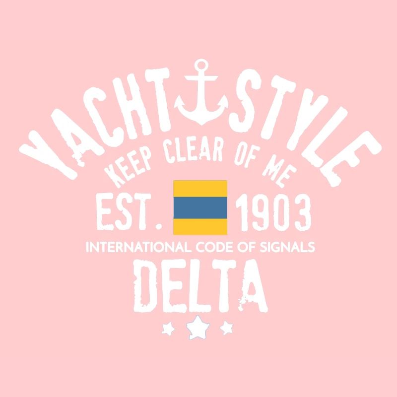 Yacht style keep clear of me . Code Delta