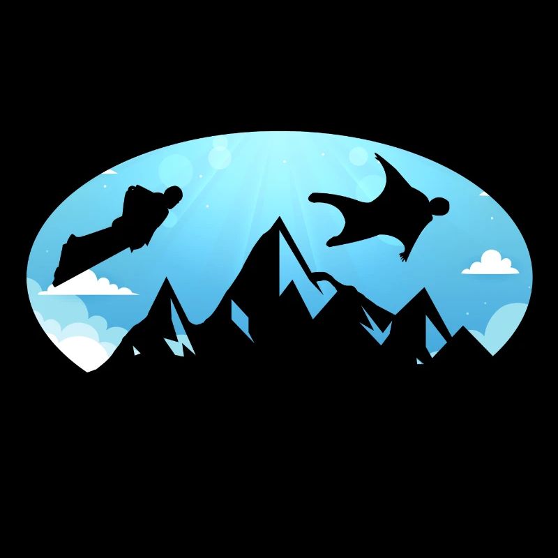 Wingsuit flying Base Jumping Skydiving Wingsuiting