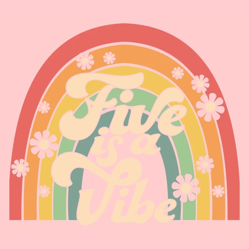 Five Is A Vibe, 5 ans, enfants de 5e anniversaire