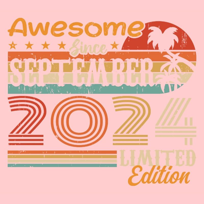 2024 September Vintage Geburtstagsgeschenk 2024