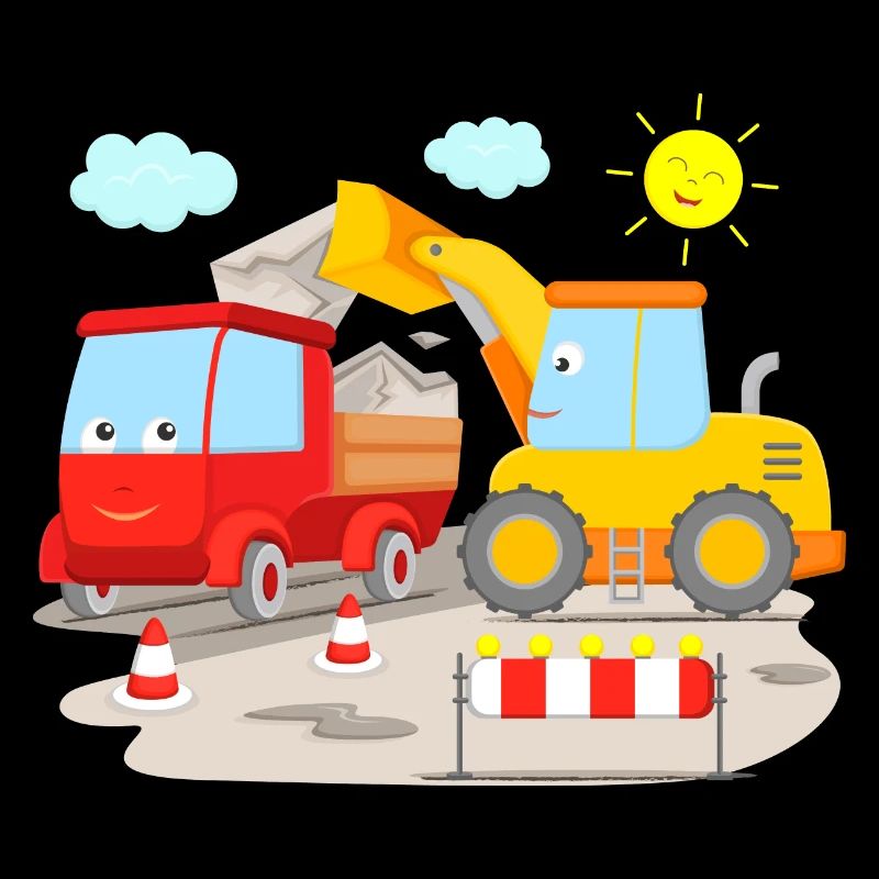 Camions chargeuses sur pneus de chantier Véhicules de construction