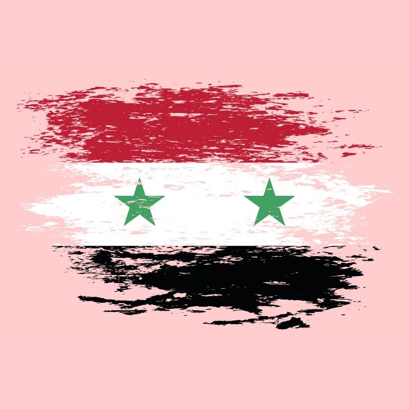 Drapeau syrien utilisé
