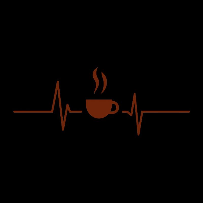 Kaffee - Herzschlag Herzfrequenz