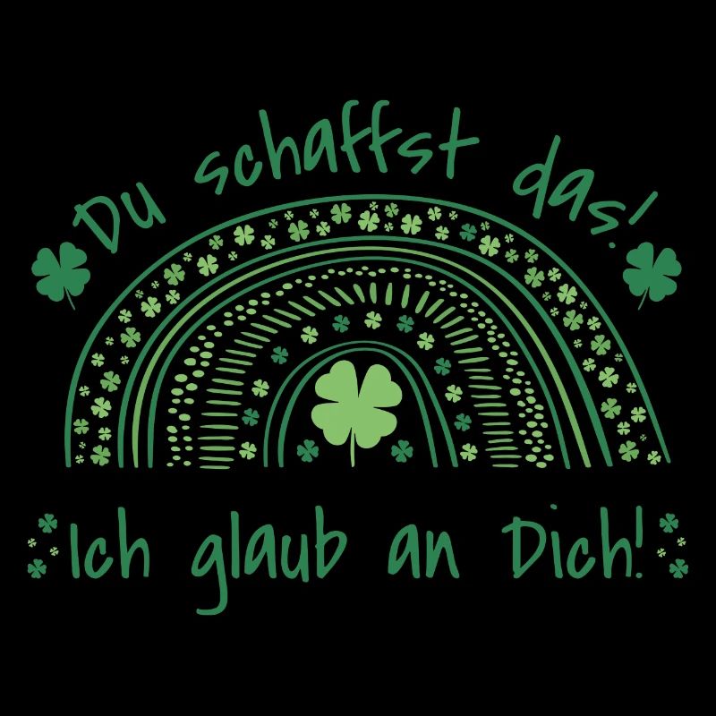 Du schaffst das! Ich glaub an dich - Glücksbringer