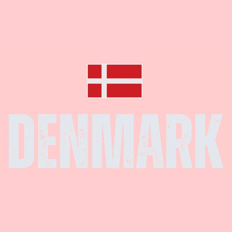 Drapeau du Danemark, fier danois