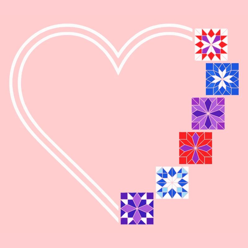 Quilting Passion | Cœurs et Blocs de Patchwork