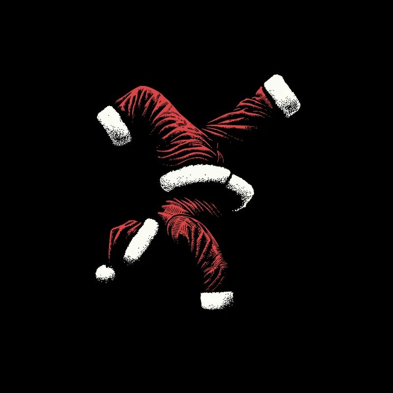 Breakdance Santa